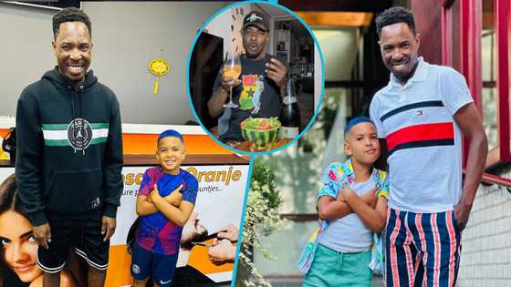 Mr Happiness: GH man based in the Netherlands flaunts his cute son in photos and videos: “Kojo Mbappé is 7”