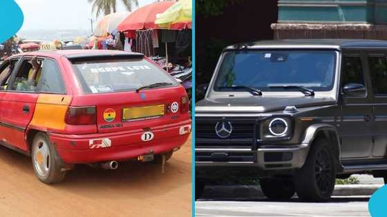 G-Wagon driver blocks taxi on narrow road, sparks outrage in Ghana