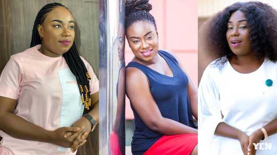 UTV's Afia Adutwumwaa drops natural photos without makeup and wig; fans scream