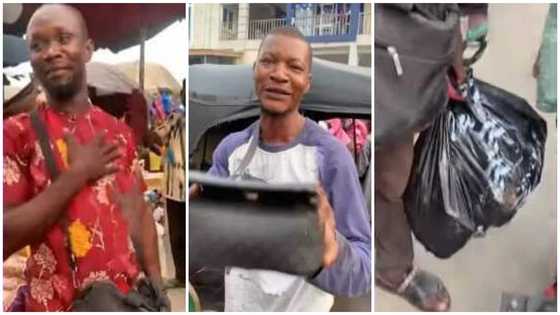 Honest keke driver returns 10 new phones passenger left & receives just Ghc18 in return