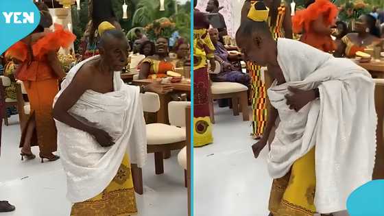 Elderly woman warms hearts with joyful dance moves at last-born’s wedding, video trends online