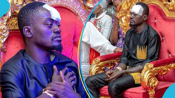 Adom-Kyei Duah claims Lil Win almost died at his movie premiere, peeps react