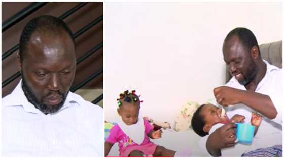 "My wife passed on after giving birth to triplets" - Single GH man laments in video