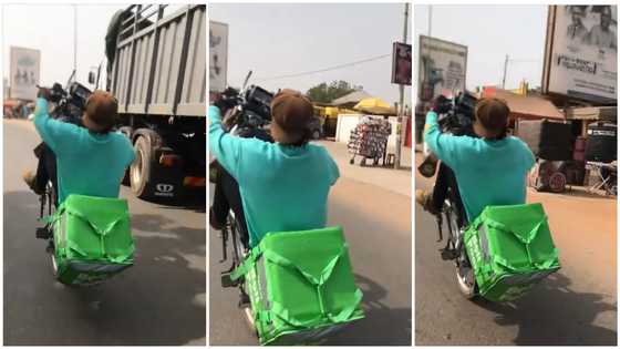 New video shows GH delivery guy doing 'Meek Mill' stunt with client's food: "Is it a trend?"