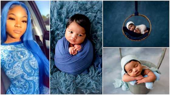 Check out the amazing photoshoot this young lady gave her baby