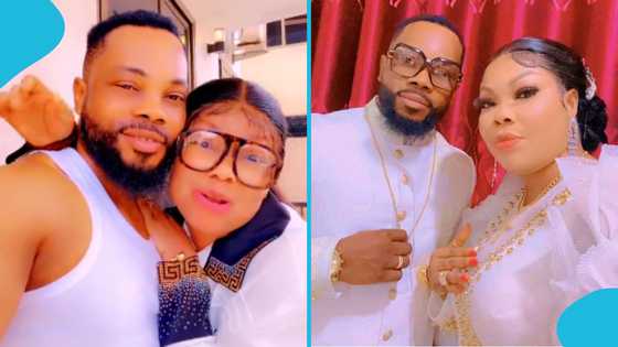Evangelist Mama Pat and Asiamah celebrate 1st marriage anniversary, compose new rap song