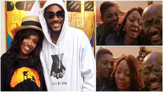 2baba and his wife Annie reunite; hosts friend to dinner in their house (video)