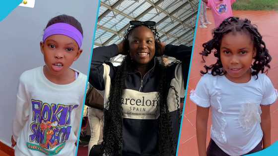 "Afronita once said": Agradaa's daughter and other AfroStar Kids members do challenge in cute video