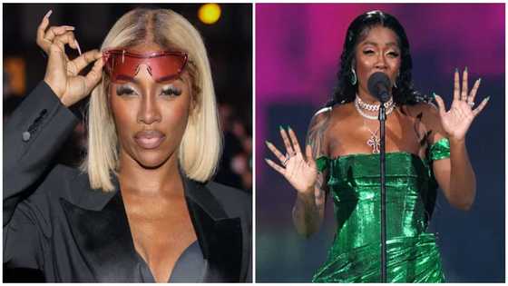 King Charles III's coronation: Tiwa Savage glows in green dress by at concert