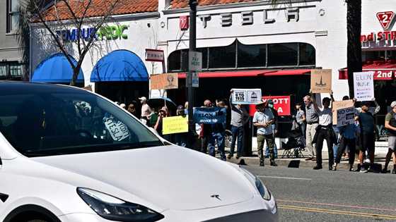 Trump says will buy a Tesla to show support for Musk