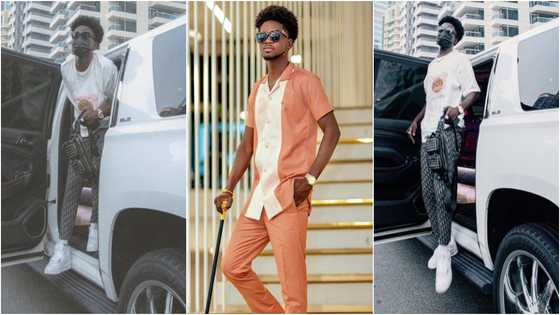Video drops as Kuami Eugene's bodyguards treat his diehard' fan like thief over hug