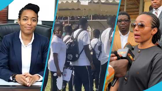 Zanetor Rawlings visits El-Wak for GAF recruitment, commends new safety measures