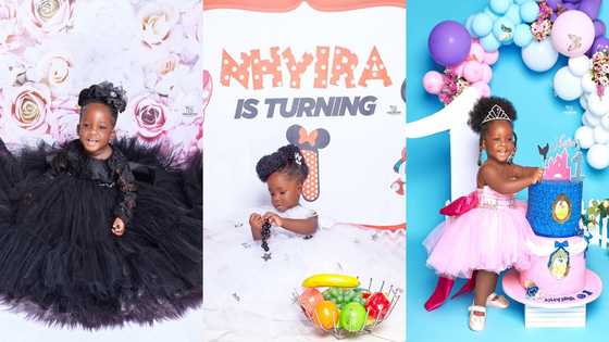 Nana Akua Nhyira: Tracey Boakye's daughter celebrates 1st birthday with adorable photos