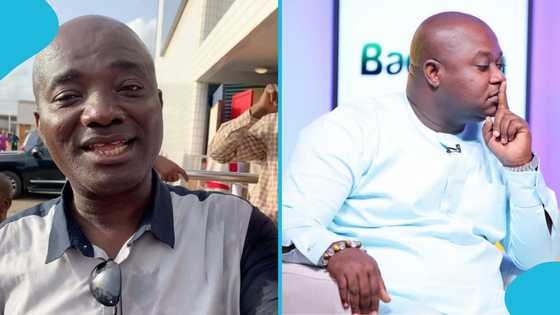 Adom FM journalist punishes Appiah Stadium after their clash on radio, Ghanaians react