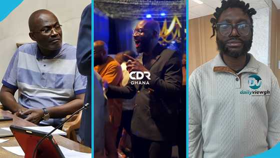 Kennedy Agyapong Jr parties hard at RNAQ's party amid his dad's $18M case, video