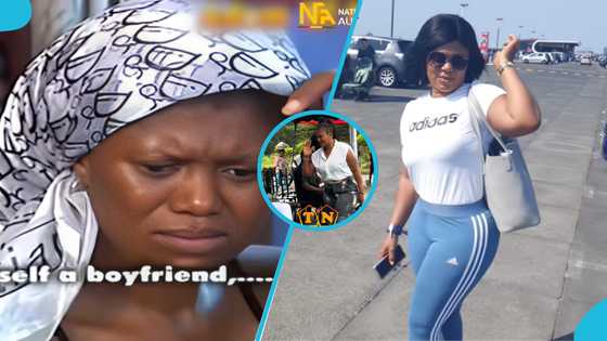 Mavis Adjei’s evergreen beauty floors fans in appearance at Roselyn Ngissah’s mom’s funeral, video