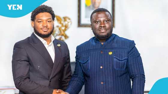 Otumfuo's Son Nana Opoku Ware meets Dr Frank Amoakohene, holds talks on future of legal education in Ghana