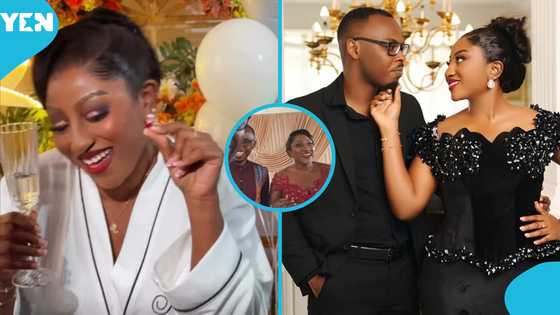 "Simplicity and Anita are 5&6": Fans praise Anita Akuffo as videos of her modest traditional wedding drop