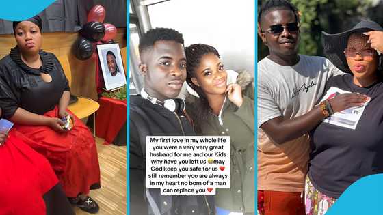 Adwenepahene’s widow Becky eulogises her late husband and shares photo of their youthful years