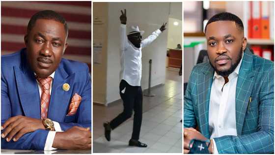 Despite's 60th b'day: Kennedy Osei opens up dad's garage in photo as celebrates him