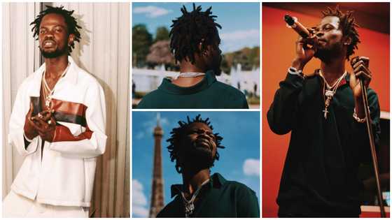 Fameye admits to blending fake and original clothes, says it makes him feel good and happy