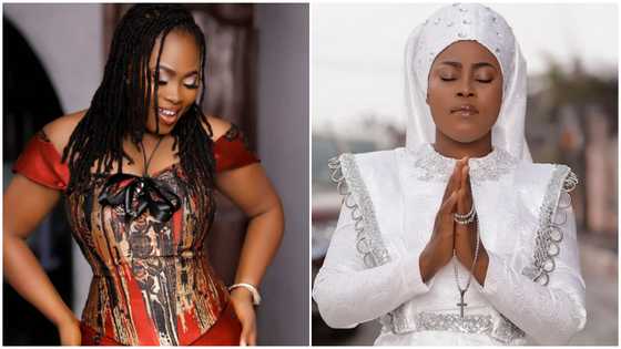 Joyce Blessing finally speaks on viral video of her drunk and confessing love for a man, names who she sent it to