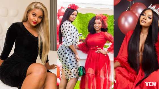 Serwaa Amihere's kid sister dazzles Instagram users with beautiful photos