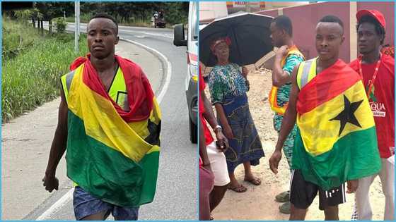 Seidu Rafiwu was sent to the hospital during the walking marathon: "I was feeling dizzy"