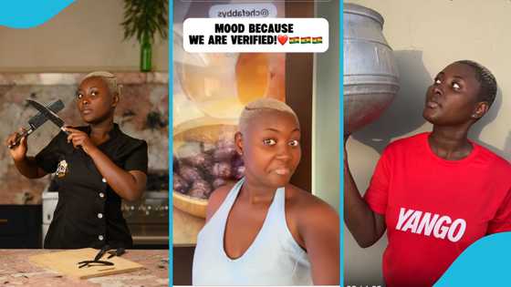 Chef Abbys gets verified on TikTok, Ama Burland, Endurance Grand, others celebrate
