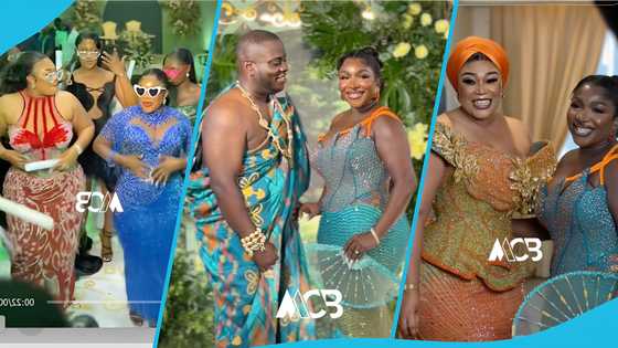 Abena Kyei Boakye faces backlash for 'overdressing' at Nana Ama Royale's lavish wedding