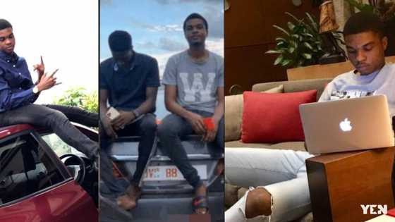 Heartbreak as 2 Ghanaian rich kids crash to death in their newly-bought Mercedes Benz