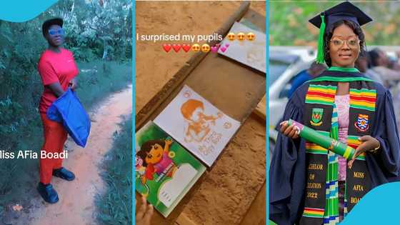 Ghanaian teacher flaunts gifts she gave to her students after vacation: “I love them”