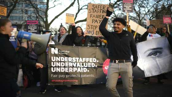 Hundreds of thousands of workers strike in latest UK industrial action