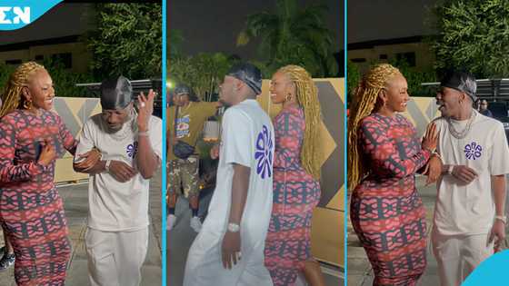 "A big mansion deserves a big TV": Wendy Shay gifts Shatta Wale110-inch TV worth GH₵300k