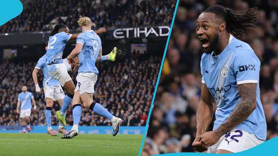 Semenyo scores a beauty for Man City vs Nottingham, reactions pour in