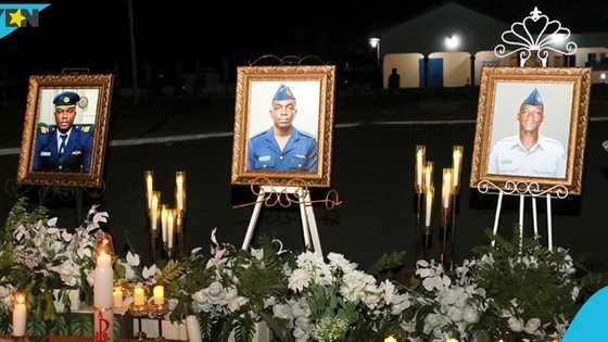 Helicopter crash: Ghana Air Force donates GH¢315,000 to the families of three fallen crew members