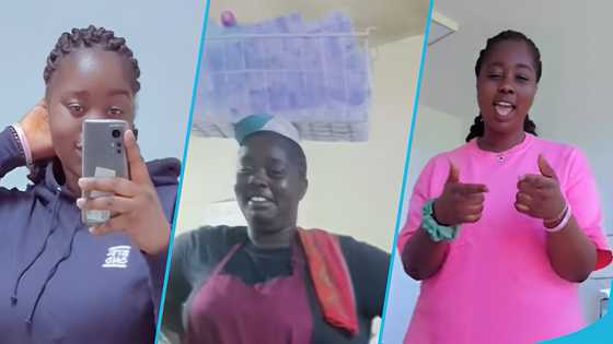 Ghanaian street hawker flaunts incredible transformation, netizens react to video