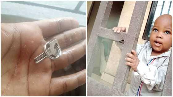Mum shares photos as 1-year-old son swallows key after she left him to wash plates