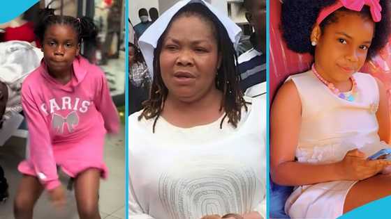 Agradaa’s daughter Rihanna lights up Nart kiddies launch with dance, guests shower her with money