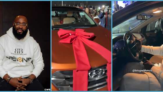 Ghanaian pastor celebrates his birthday, gifts his junior pastor new car: "Loyalty pays"