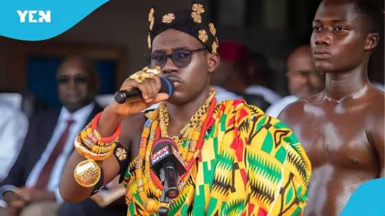 Mfantsipim head boy delivers heartwarming speech, mesmerises Ghanaians with his impeccable Swedish