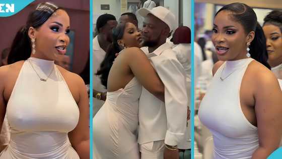 “He didn’t even hug her back”: Benedicta Gafah trends over an affectionate moment with Fadda Dickson