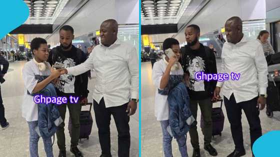 Suzzy Pinamang arrives in UK for eye surgery after Ibrahim Mahama intervened