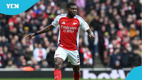 Fans single out Partey for praise after Arsenal beat Fulham on April Fools' Day