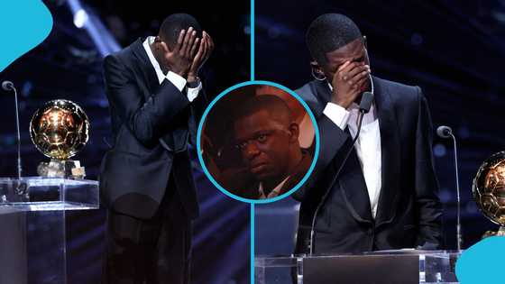 Dembele and family break down in tears after beating Yamal to Ballon d’Or (video)