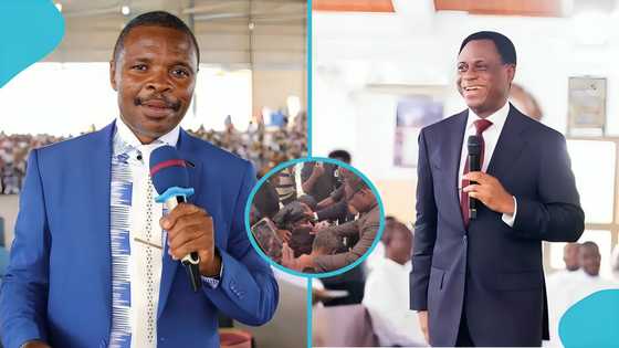 Pentecost leaders storm Elder Frank Donkor's house to pray for his family after sons death