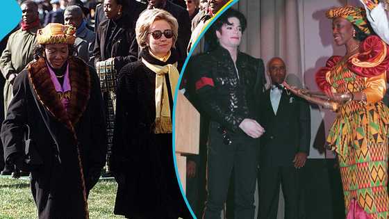 From meeting Michael Jackson to slaying with Hilary Clinton, iconic photos of Nana Konadu Agyeman-Rawlings