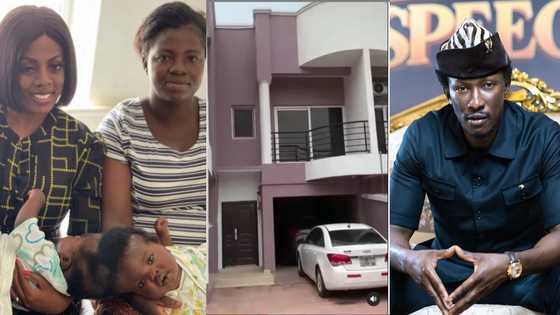 Young millionaire Cheddar gifts 5-bedroom house to conjoined twins; Nana Aba shares video