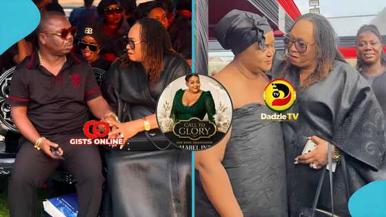Tears as Hawa Koomson joins Vivian Jill, McBrown, Despite at Auntie Mabel’s one-week observance