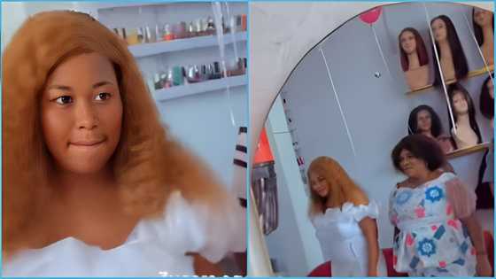 Ghanaian woman quits nursing, rejoices as she becomes a hairdresser: "Proud boss lady"